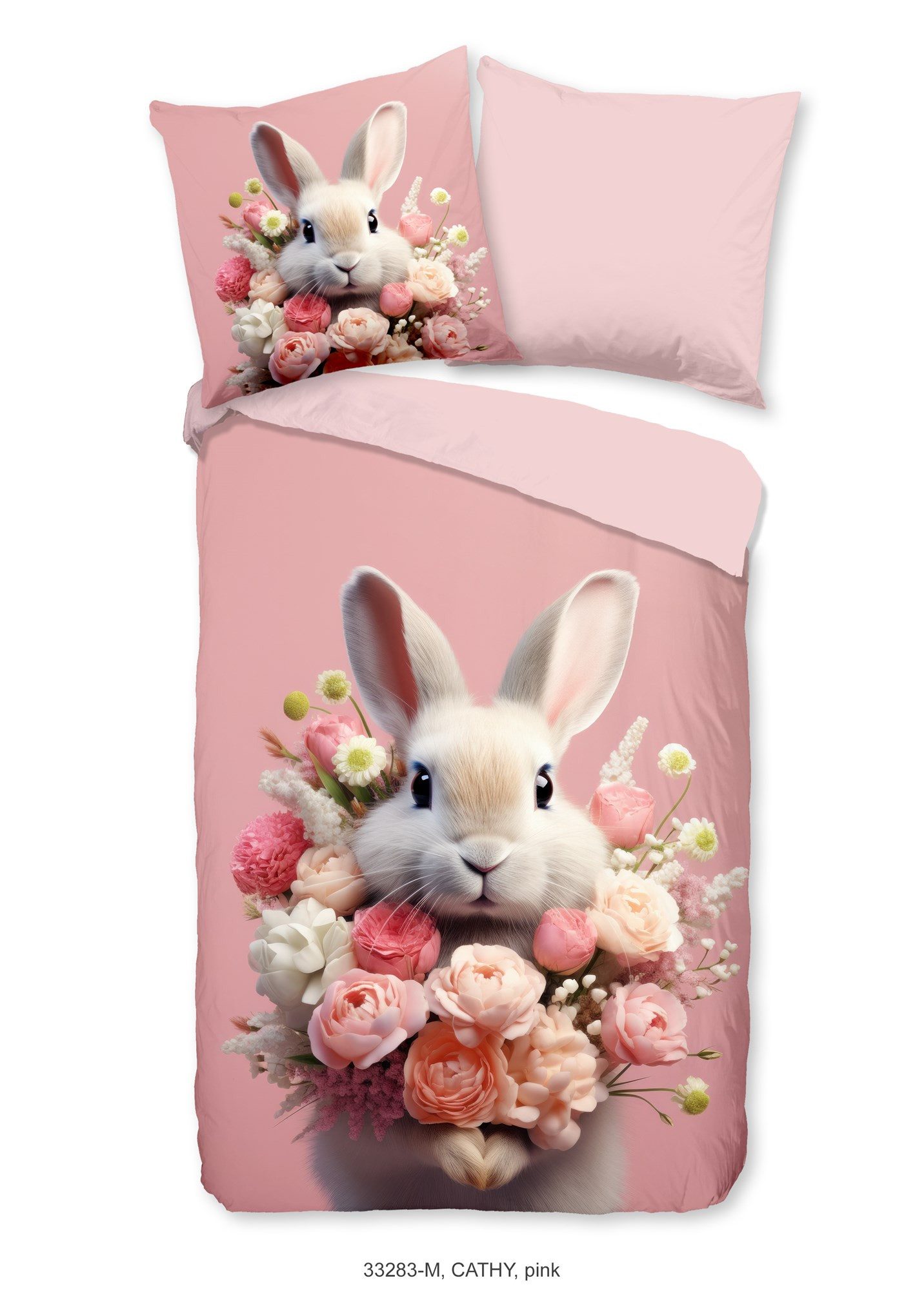 PURE luxury collection Kinderbettwäsche CATHY Kinderbettwäsche-Set Bettbezug & Kissenbezüge, Mikrofaser, 2 teilig
