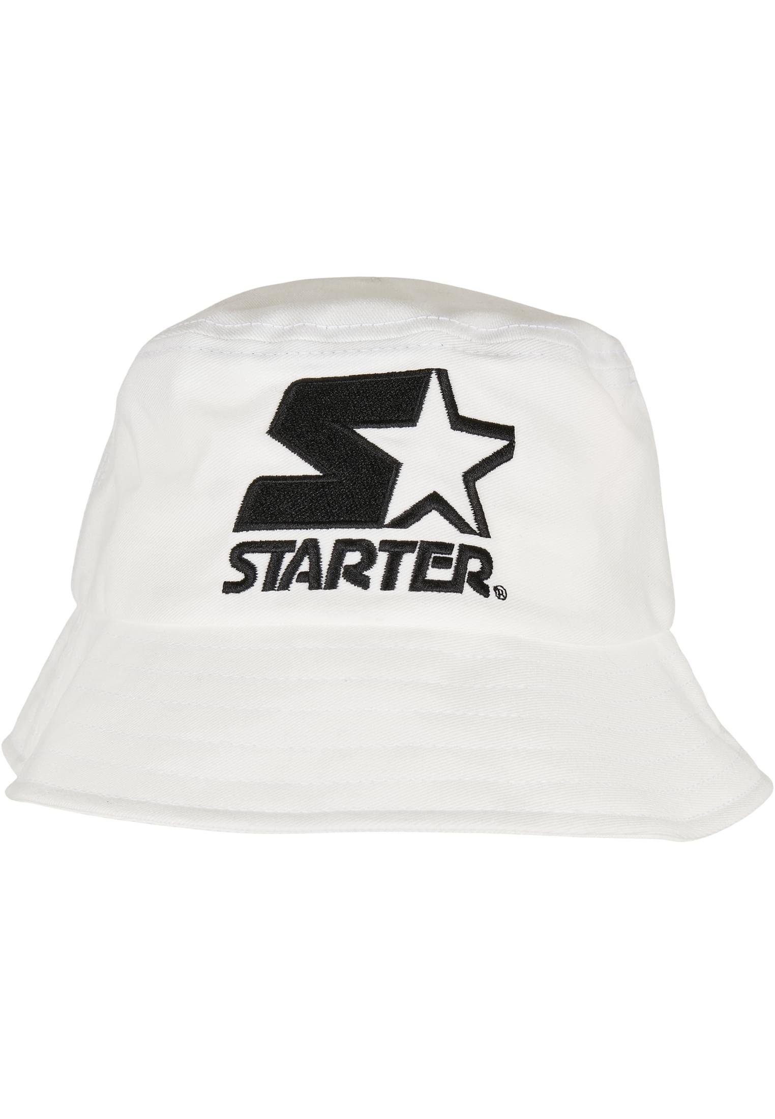 Starter Black Label Flex Cap Accessoires Basic Bucket Hat white