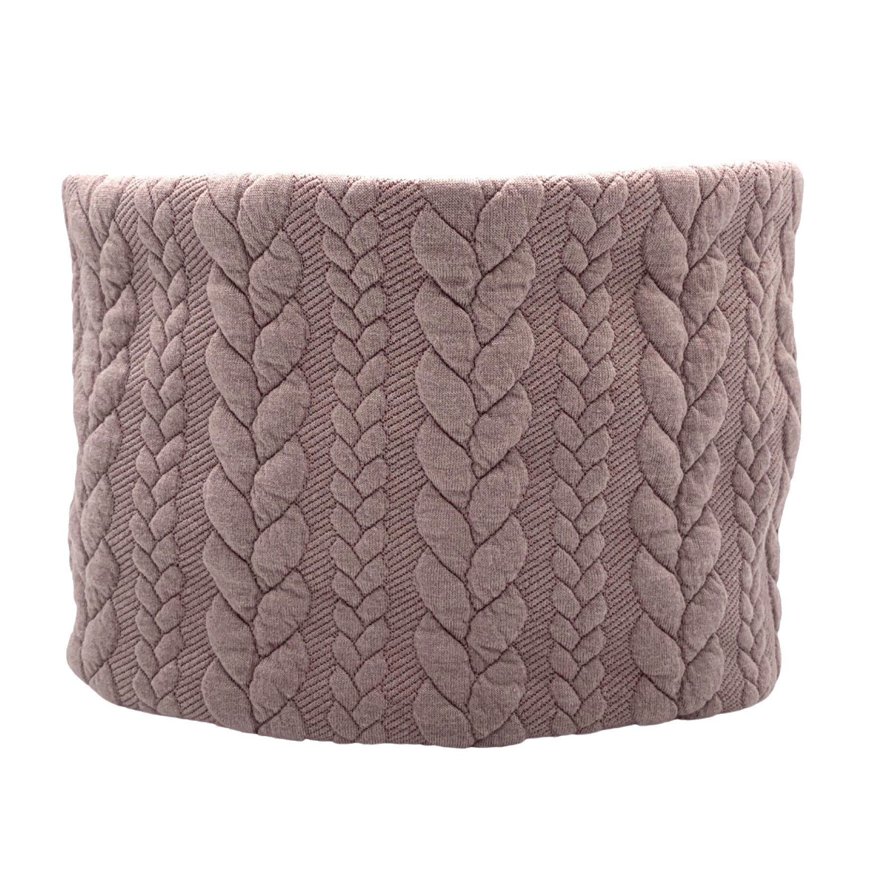nadycat Beanie ZOPF & STYLE altrosa (2-St., Beanie mit passendem Loop) handgefertigt aus der Lausitz