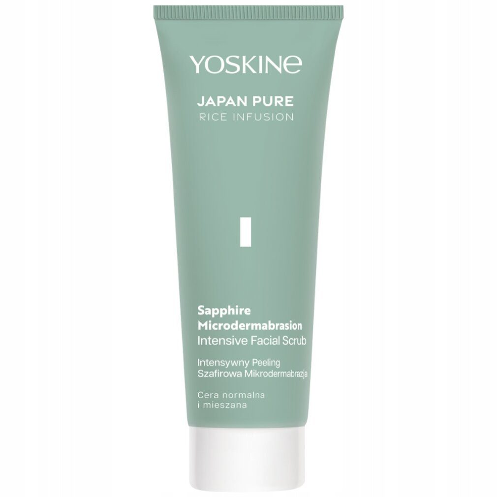 Yoskine Körperpflegemittel Japan Pure Rice Infusion Intensives Mikropeeling Saphir 75 ml