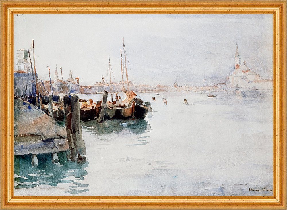 Kunstdruck Venedig Im Fauvismus-Stil – Bunte Italien-Motive Für Wand & Büro In 6 Größen