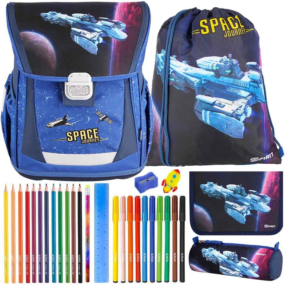 Spirit Schulranzen Set Cool 10-teilig 2025 Jungen Space