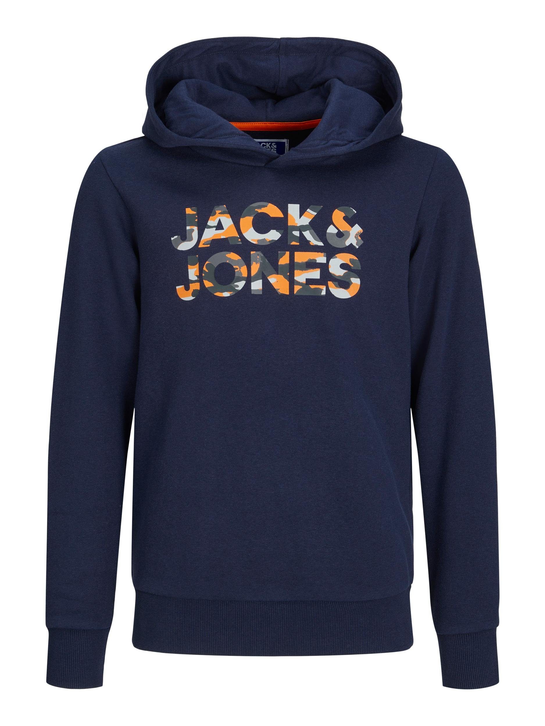 JJMILES JNR Blazer Kapuzensweatshirt Junior SWEAT Navy HOOD & Jones Jack