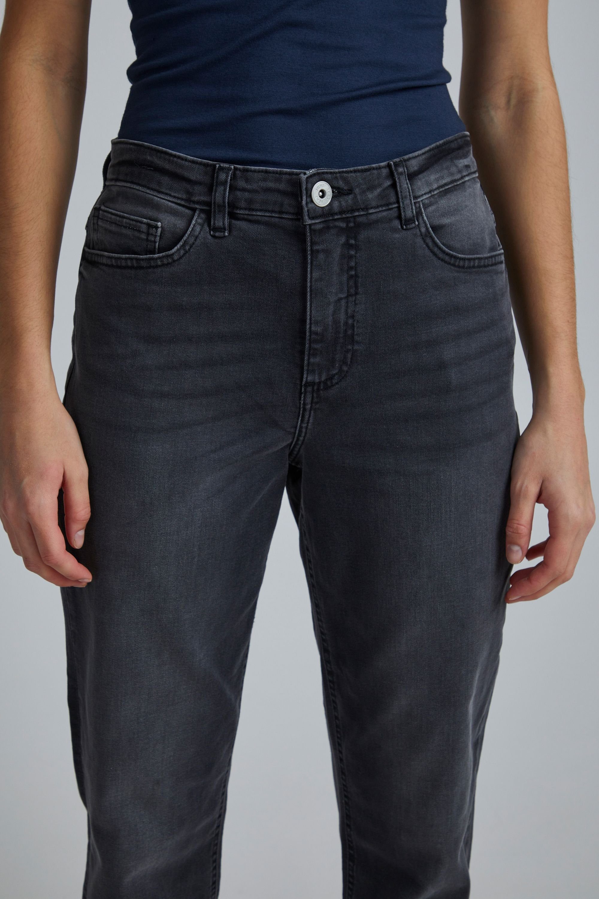 Grey - 5-Pocket-Jeans IHTWIGGY RAVEN Washed (19071) Ichi 20110967