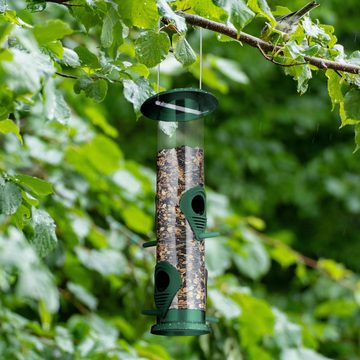 relaxdays Futterspender Vogelfutterspender zum Aufhängen