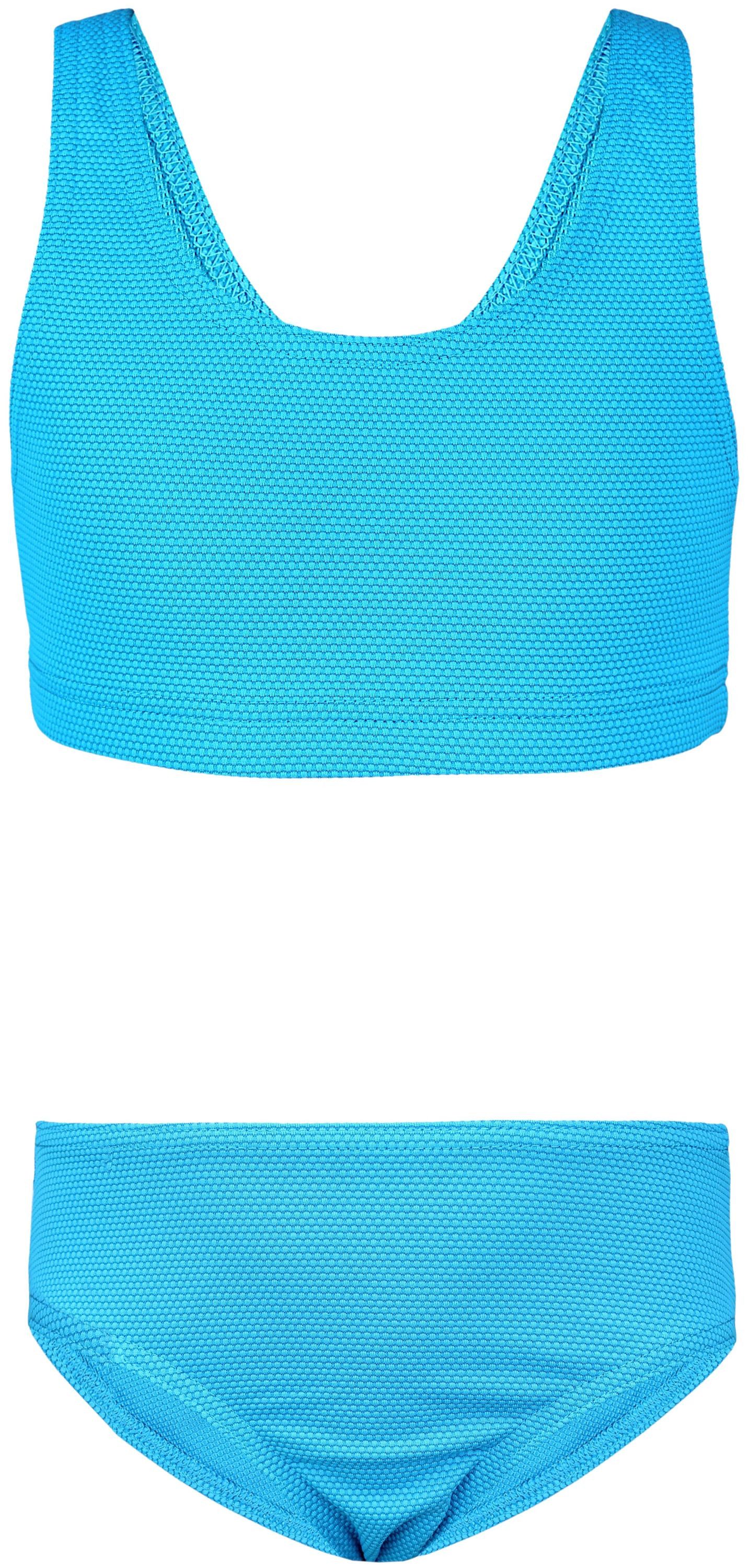Aquarti Bustier-Bikini Aquarti Mädchen Sport Bikini Racerback Bustier & Bikinislip