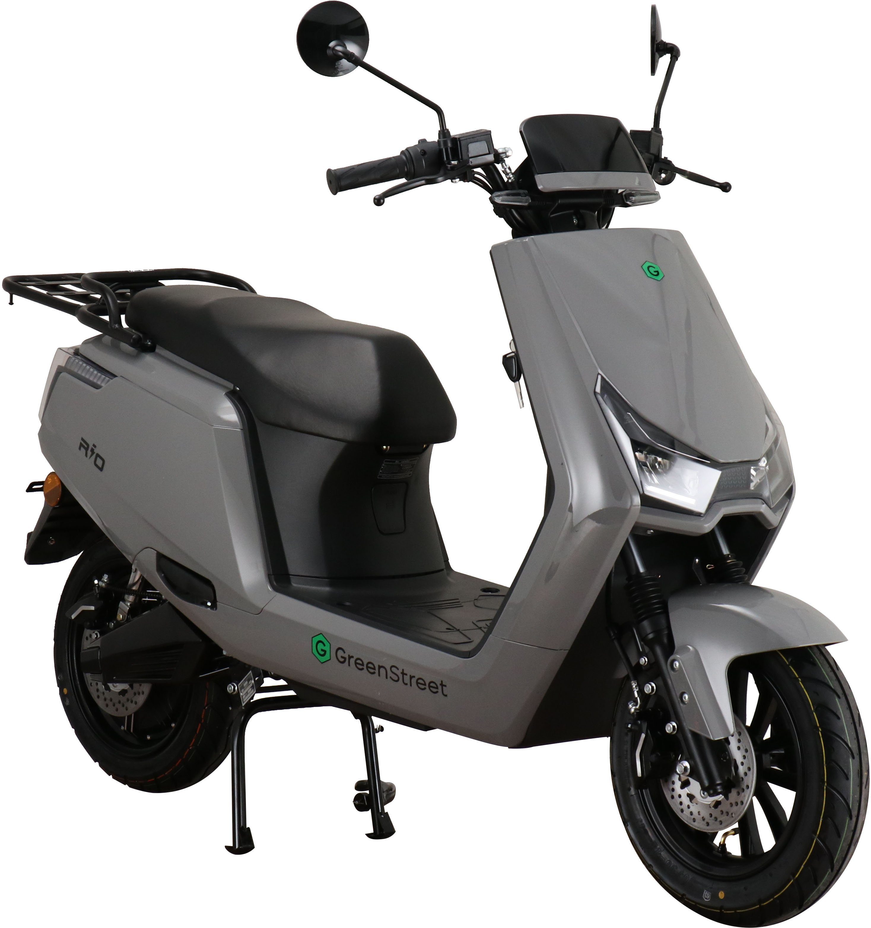 GreenStreet E-Mofaroller Rio, 2000 W, 25 km/h