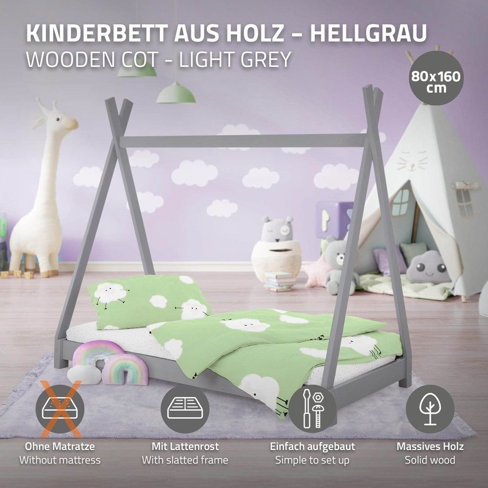 ML-Design | Kinderbettgestell Tipi günstig online kaufen