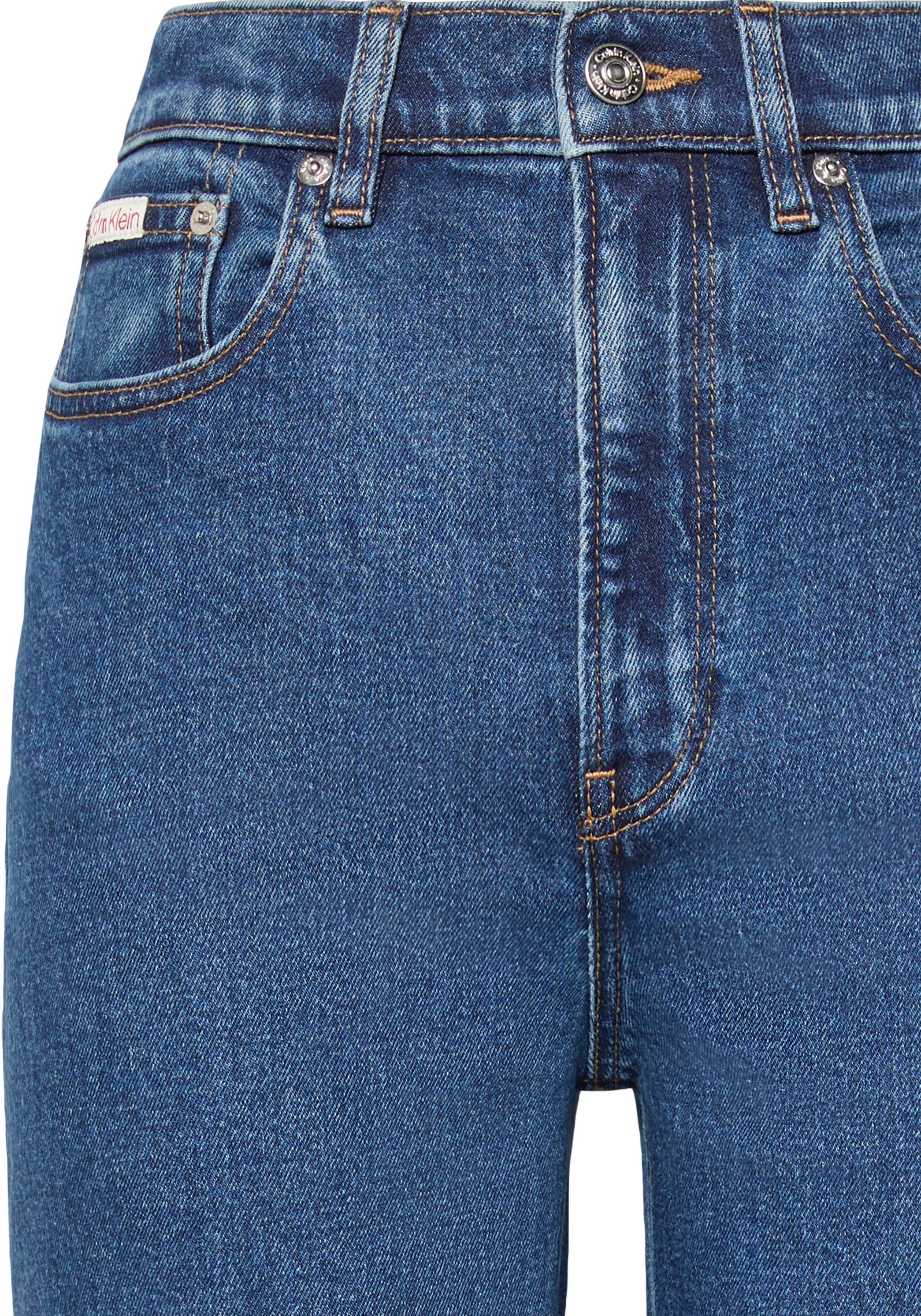 Calvin Klein Jeans Straight-Jeans Mit Gürtelschlaufen – Bild 4 von 4