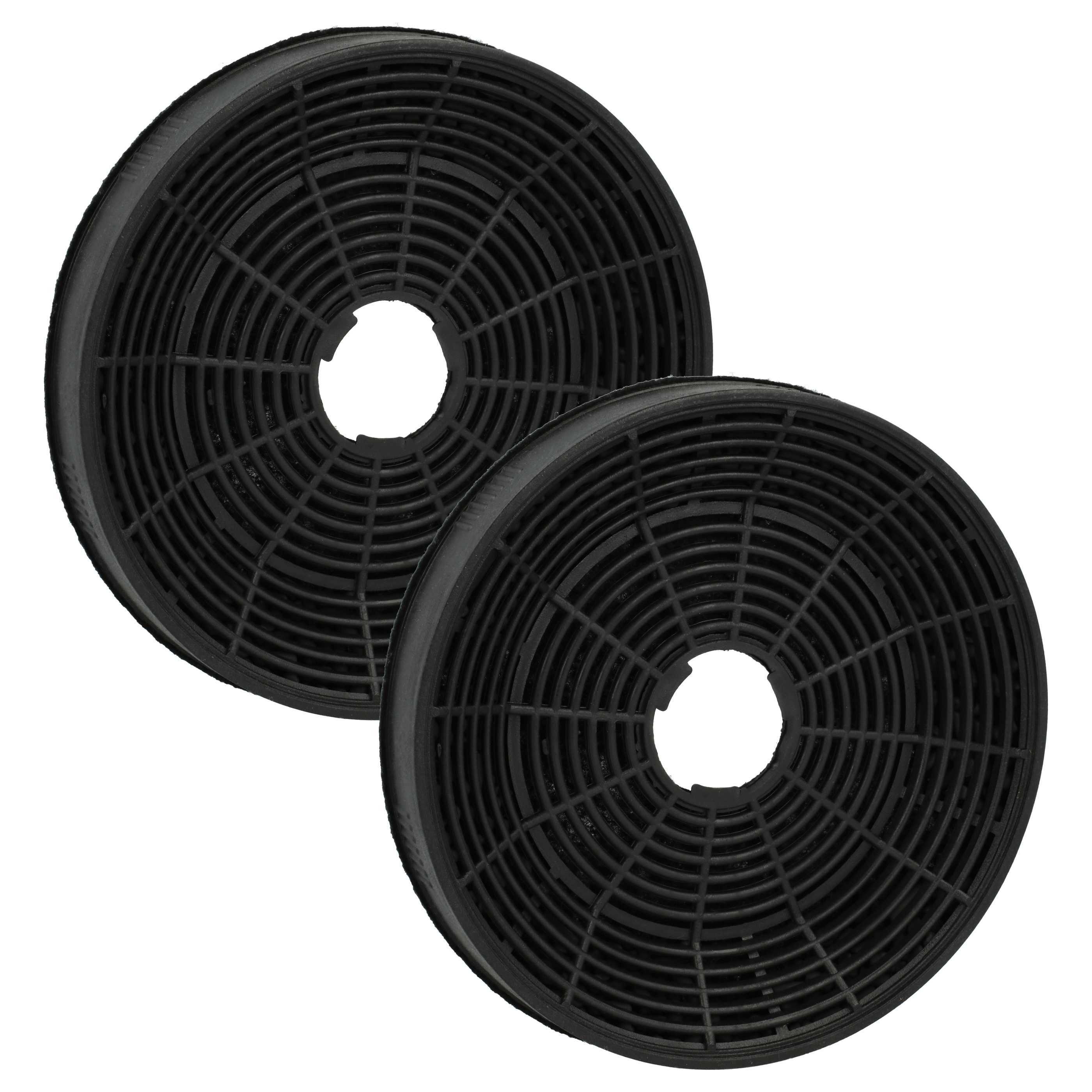 vhbw Aktivkohlefilter Ersatz für Silverline AF100, YT971.1000.05, KF001 für Dunstabzugshaube, Zubehör für FWK-160 / AS-AZKF4000 / KF165730009 / KF9189204771 / KF971100007 / 115708 / 165730009 / 971100007 / 9189204771 / 1160826 / GDK 59000 BXB / AF100 / KF001 / YT971.1000.05 / KF17146 Universal