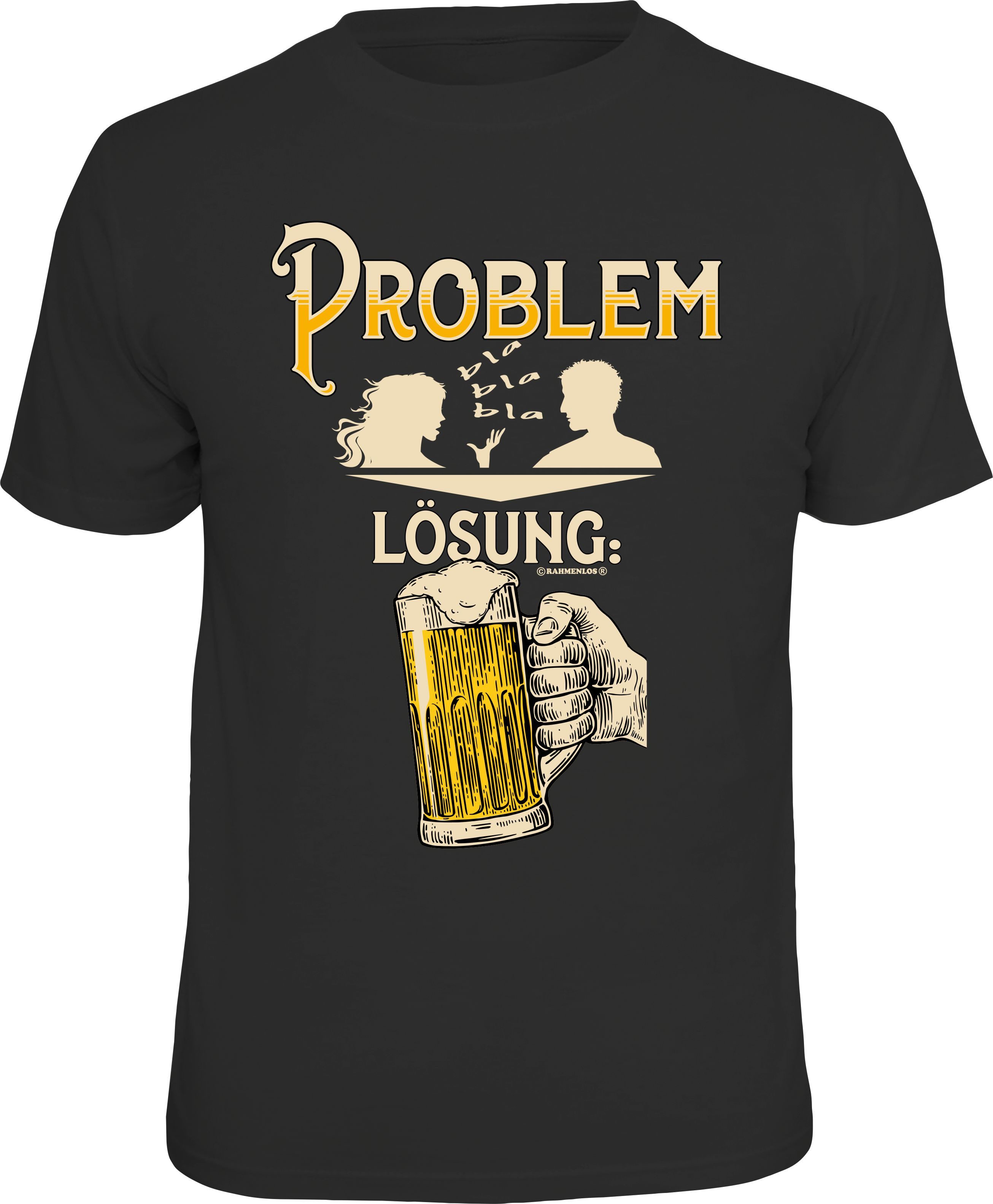 T-Shirt für den lösungsorientierten Biertrinker