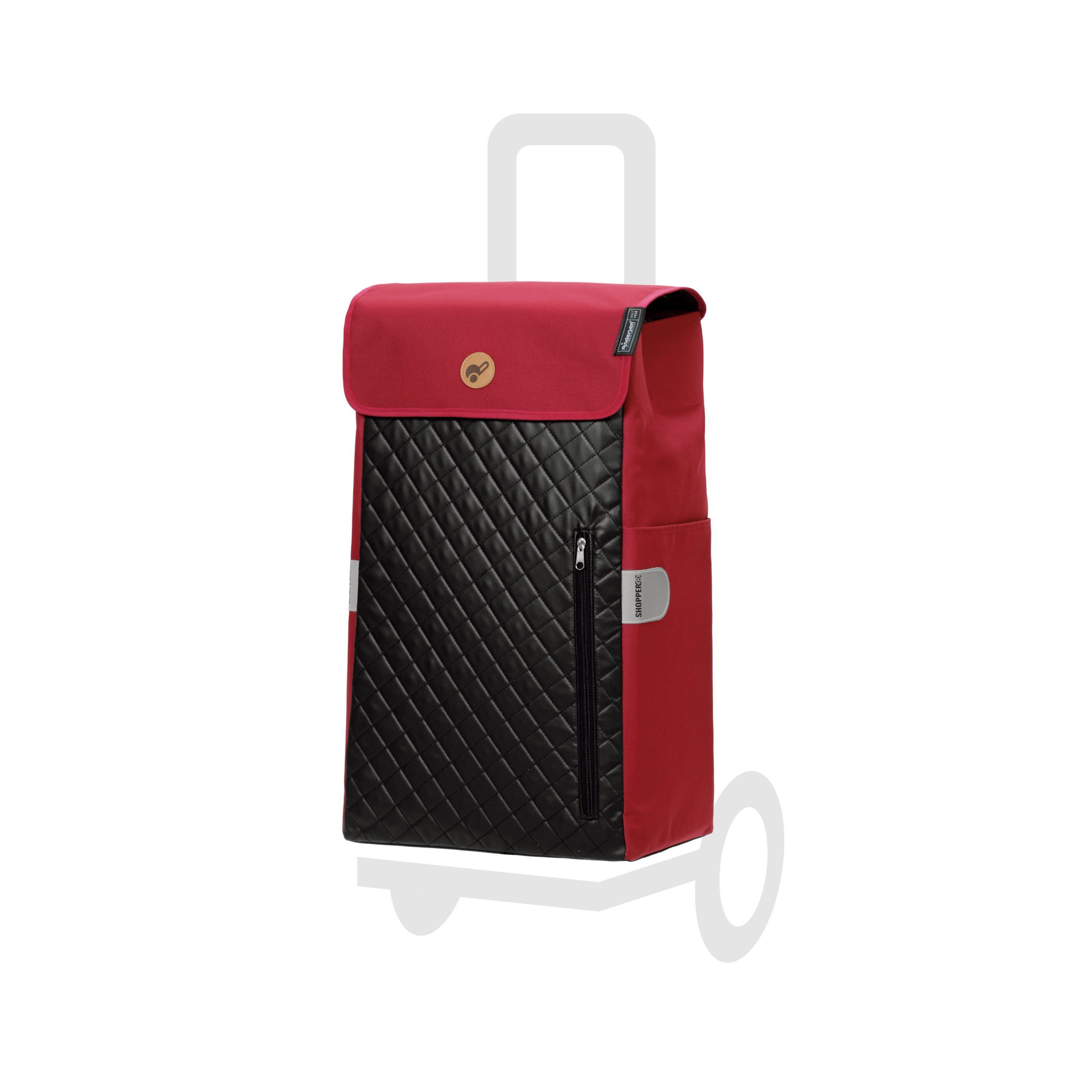 Einkaufstrolley Tasche Mari rot