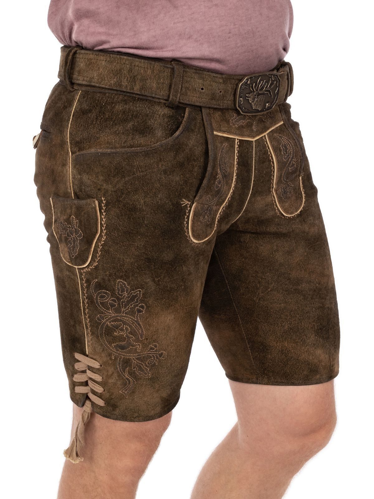 Spieth & Wensky Trachtenlederhose HAVEL tabak günstig online kaufen