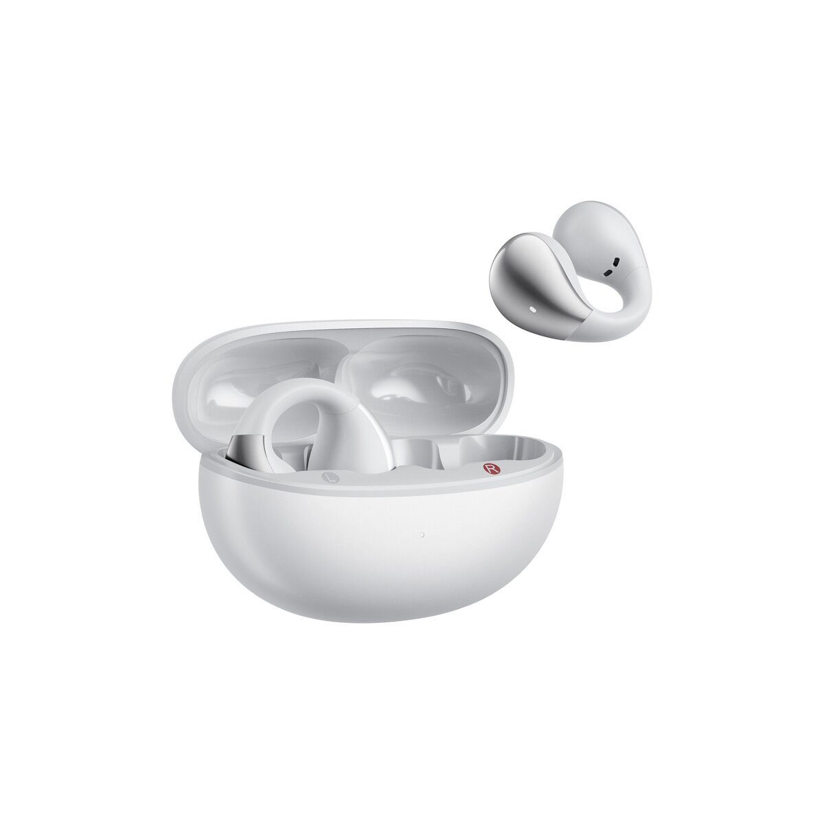 QCY QCY Crossky Clip C30S kabellose Ohrclip Kopfhörer weiß Bluetooth-Kopfhörer