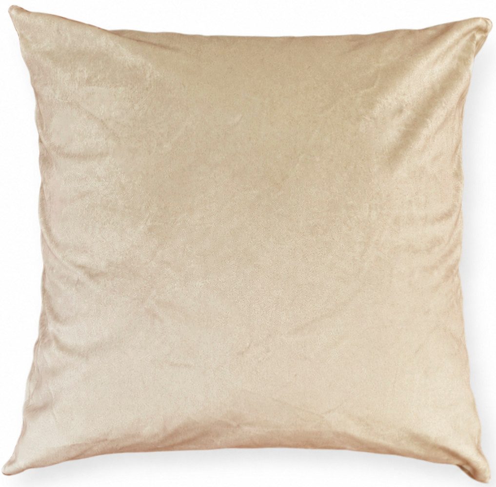 OTTO home Kissenhülle VELVET UNI, (2 Stück), Kissenhülle (50 x 50 cm), ohne Füllung, mit Reißverschluss