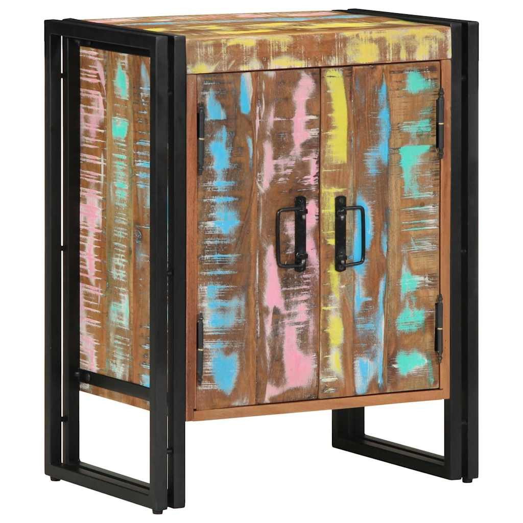 furnicato Schuhschrank Massivholz 56 x 35 x 70 cm (1-St) Verstellbare Regalböden im Schuhregal mit viel Stauraum im Flur