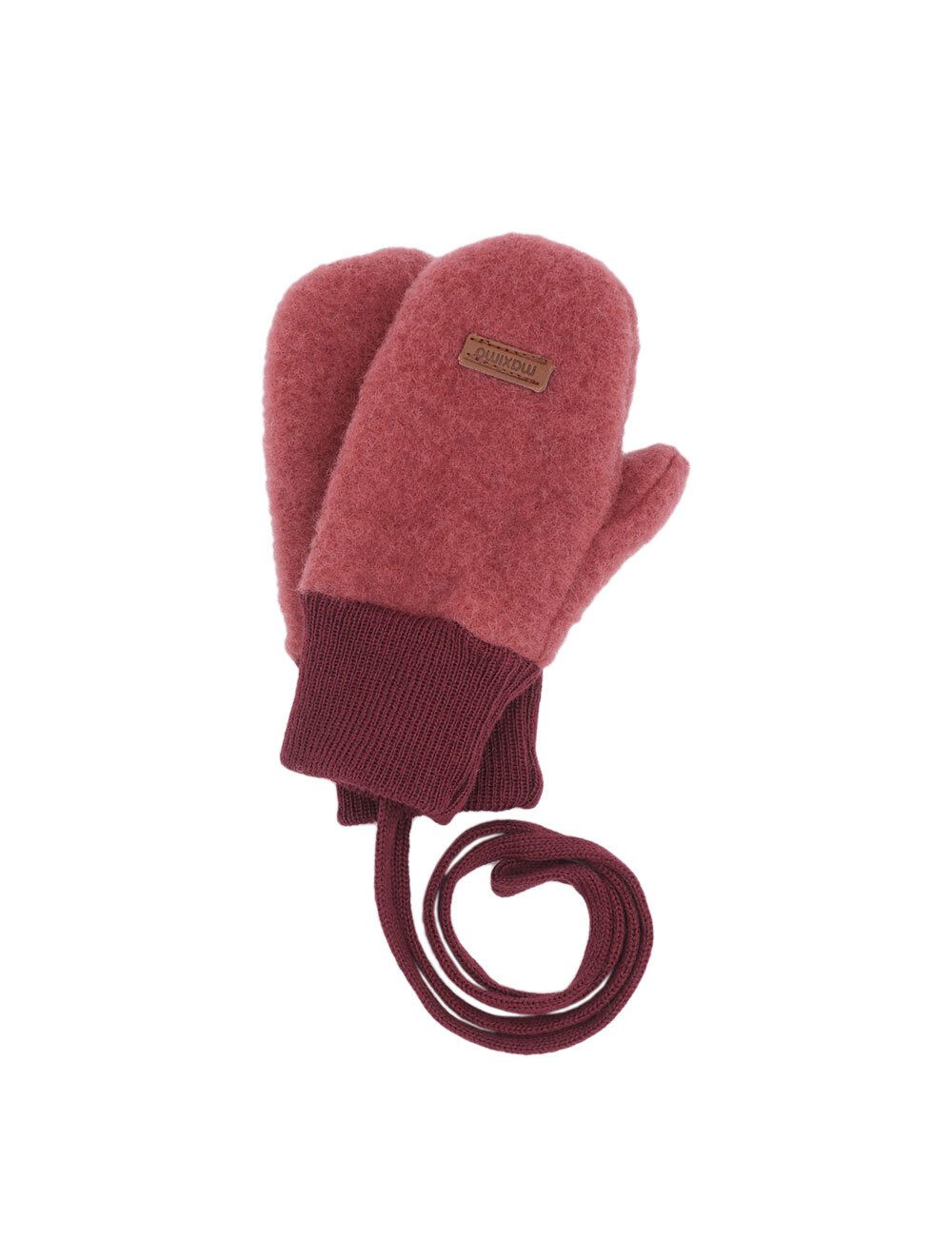 MAXIMO Fäustlinge GOTS MINI-Handschuhe, Daumen Wollfleece, günstig online kaufen