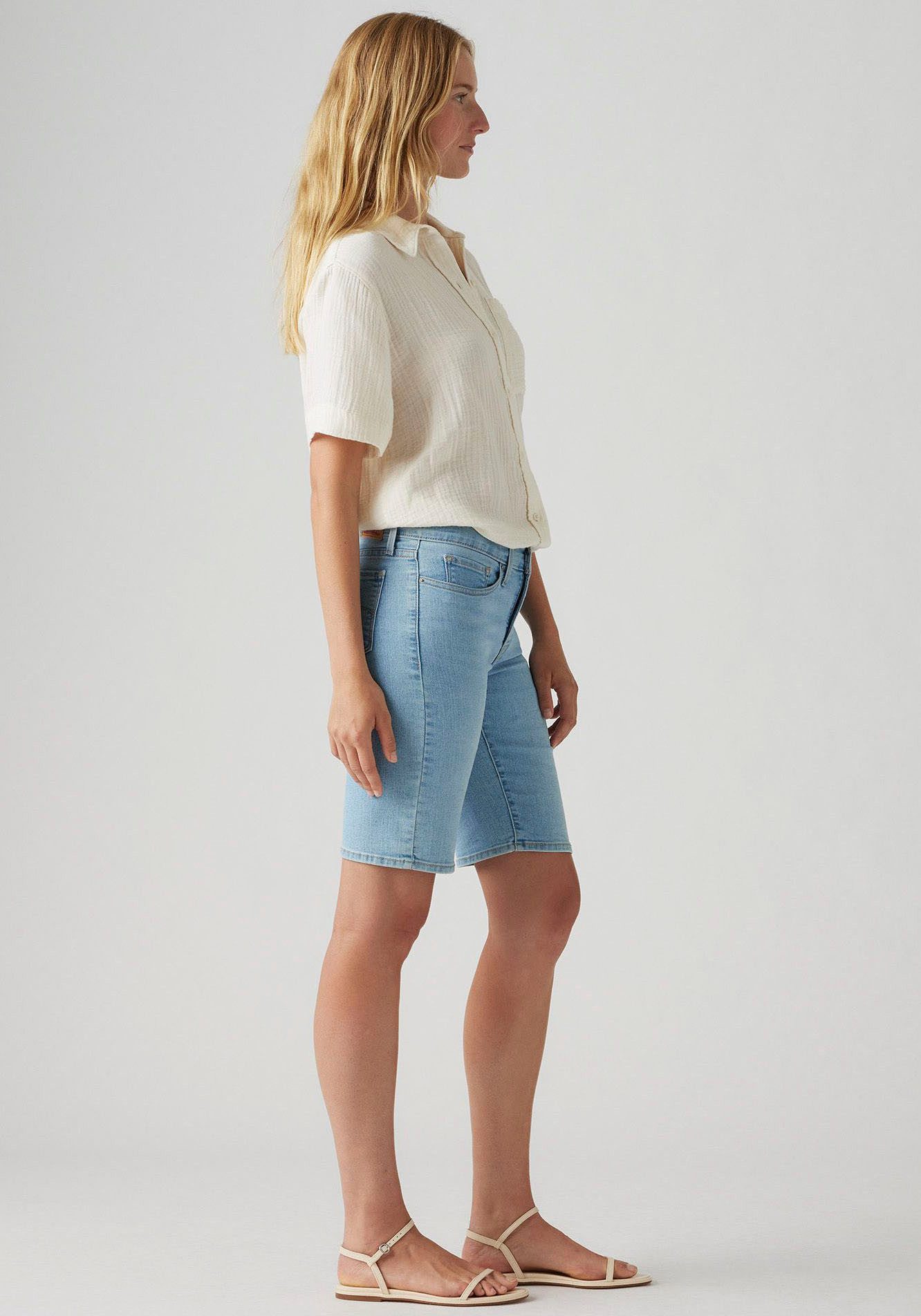 Levi's® Shorts SHAPING BERMUDA Sommerhose im Five-Pocket Style