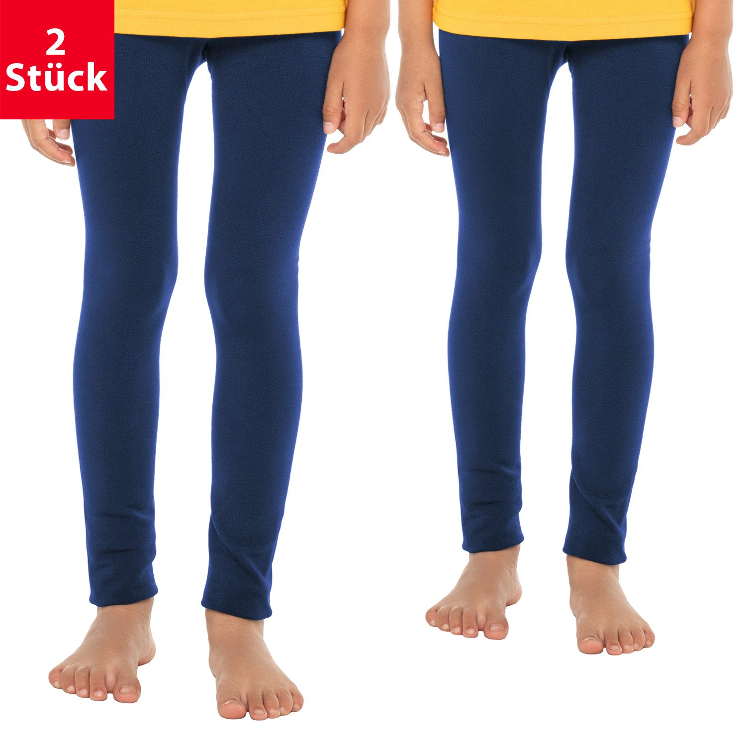 celodoro Funktionsleggings Kinder Thermo Leggings (1er oder 2er) mit Innenfleece