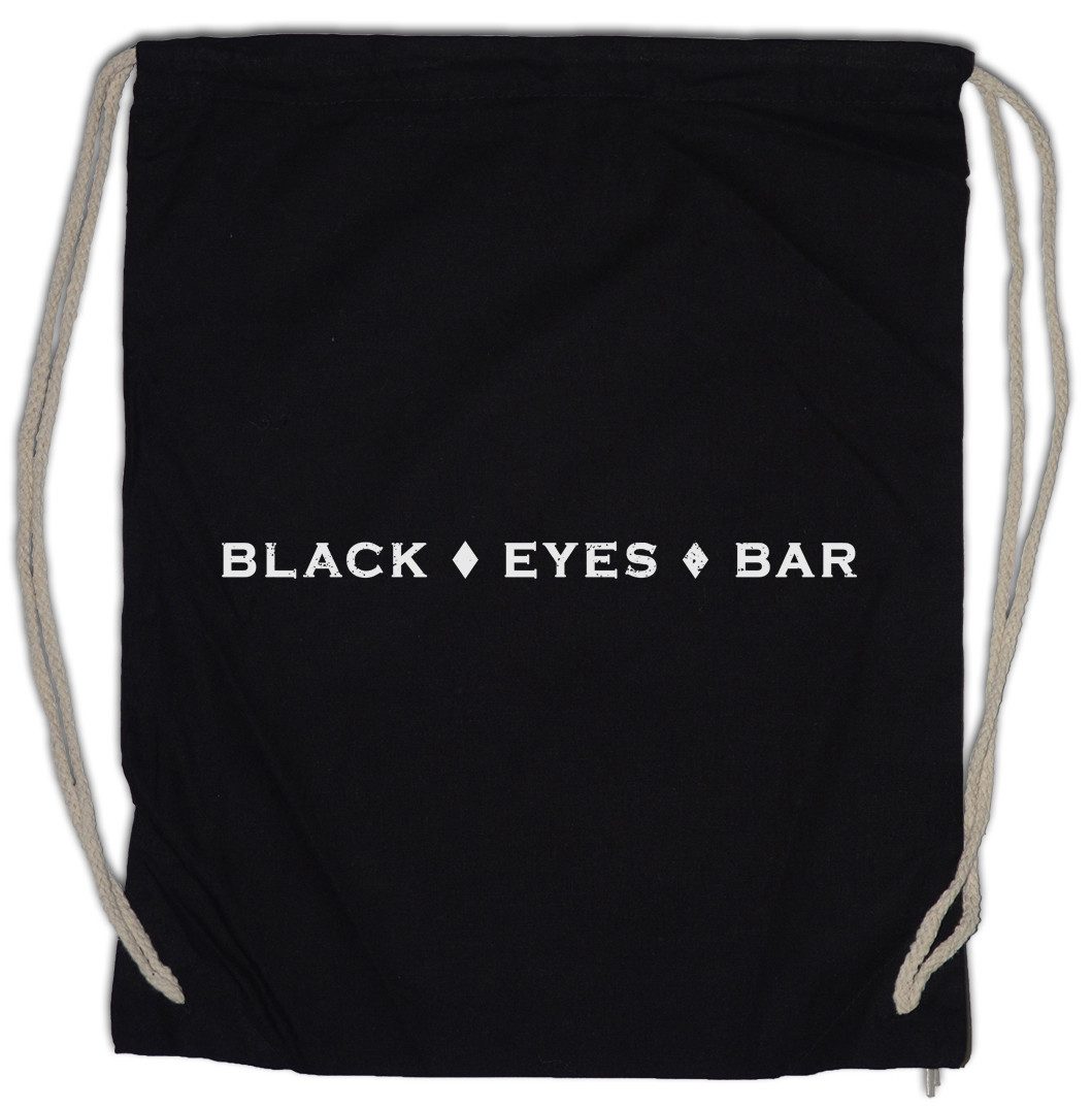 Urban Backwoods Turnbeutel Black Eyes Bar Turnbeutel Undateable Symbol Sign Logo Danny Burton (1-tlg), Justin Kearney Leslie Burton