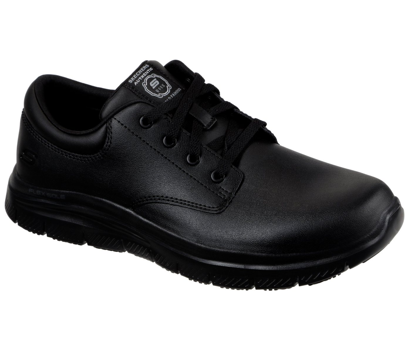 Skechers FLEX ADVANTAGE SR-FOURCHE Berufsschuh Schnürschuh für Gastronomie, Pflege, mit gepolsterter Innensohle