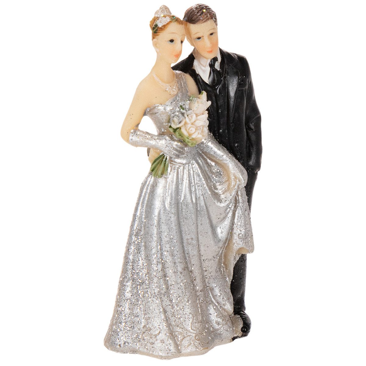 Florists Products Bastelnaturmaterial Hochzeitsfigur Brautpaar Festliche Deko für Jubiläen und Feiern