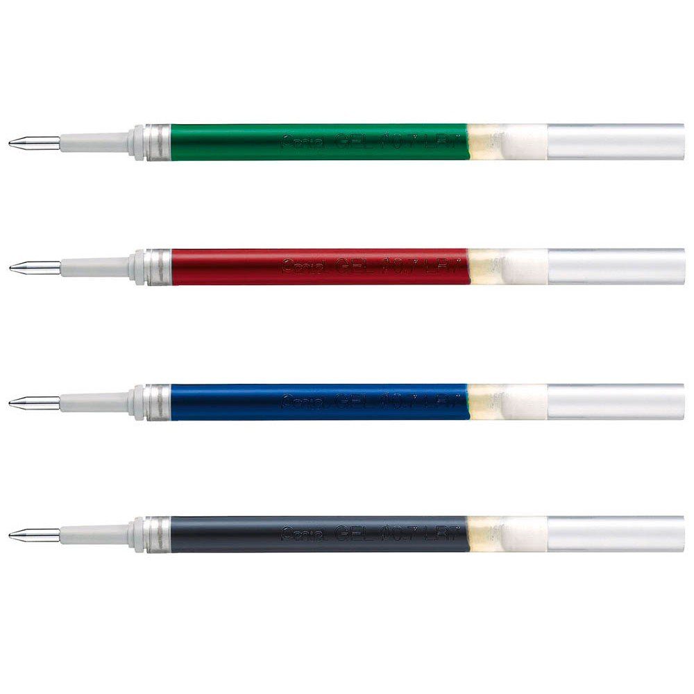 Tintenpatrone Pentel farbsortiert 4 Gelschreiberminen LR7 PENTEL