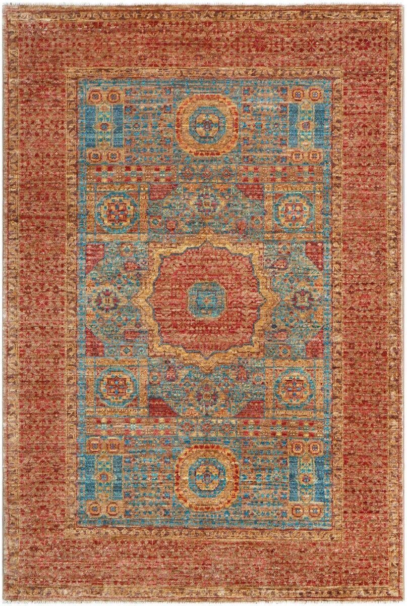 Orientteppich, Nain Mamluk Trading, rechteckig, Handgeknüpfter 6 101x147 Höhe: Orientteppich mm