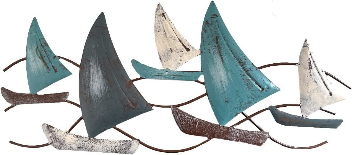 LB H&F Lilienburg Wanddekoobjekt Wandskulptur Segelschiffe Wanddeko Wandobj günstig online kaufen