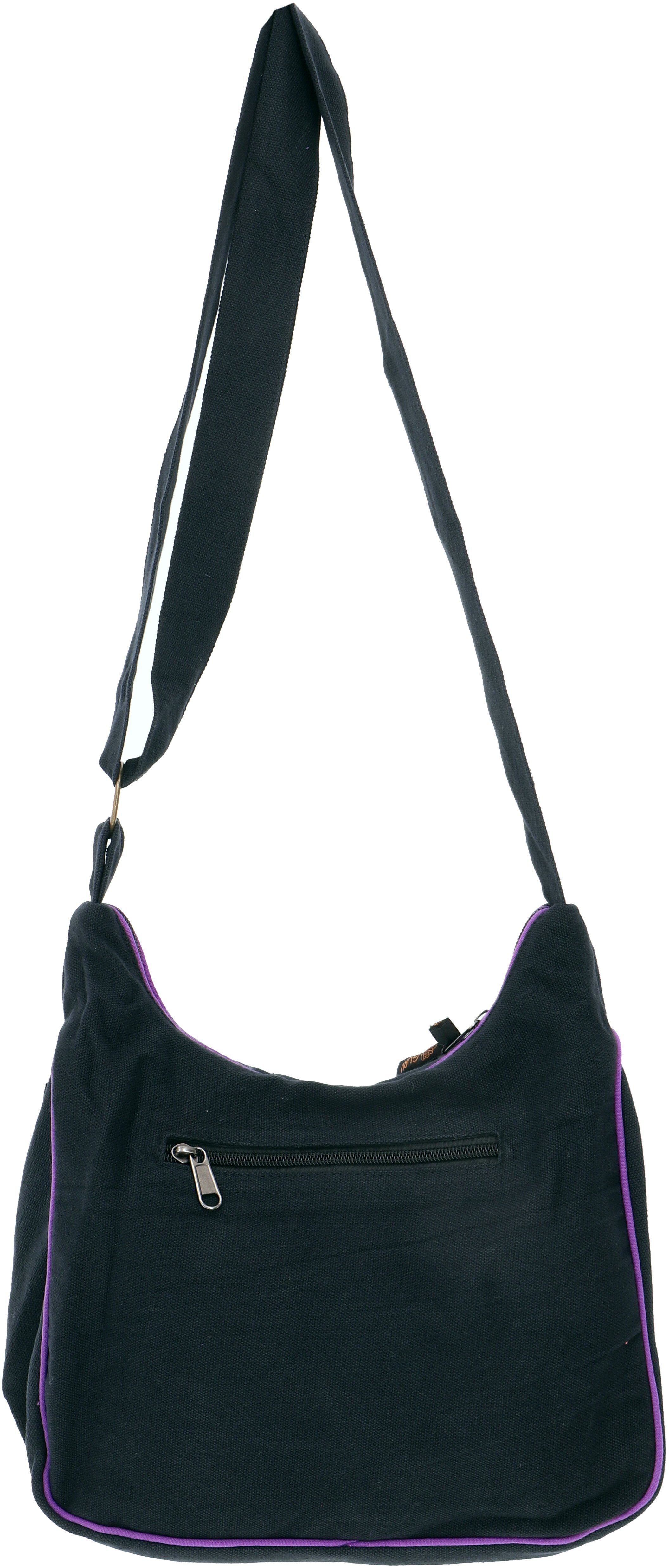 Guru-Shop Schultertasche Boho Schultertasche, Hippie Tasche, bestickte.. – Bild 3 von 4