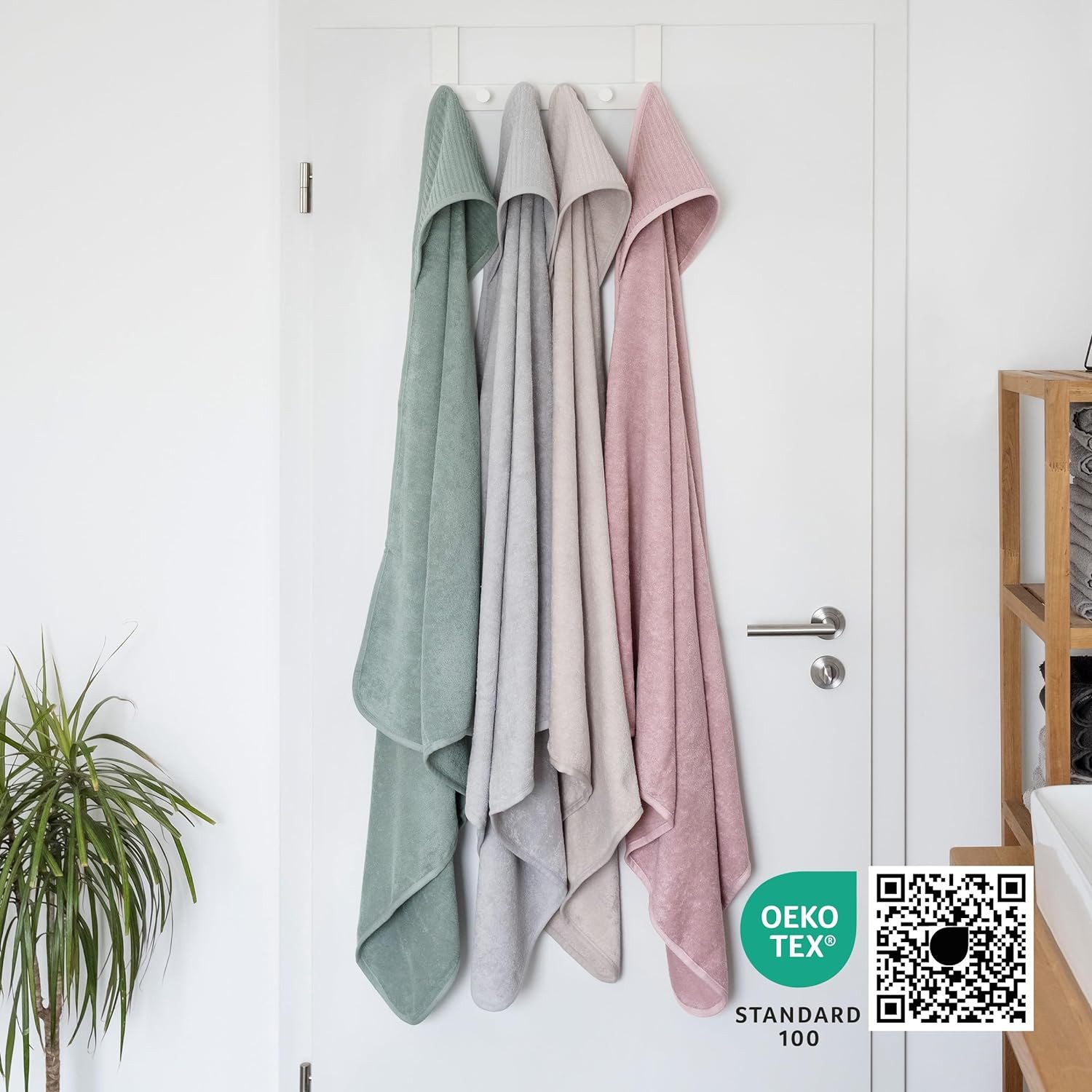 Ehrenkind Kapuzenhandtuch Kapuze aus kuschelig weicher Bio-Baumwolle, Kapuz günstig online kaufen