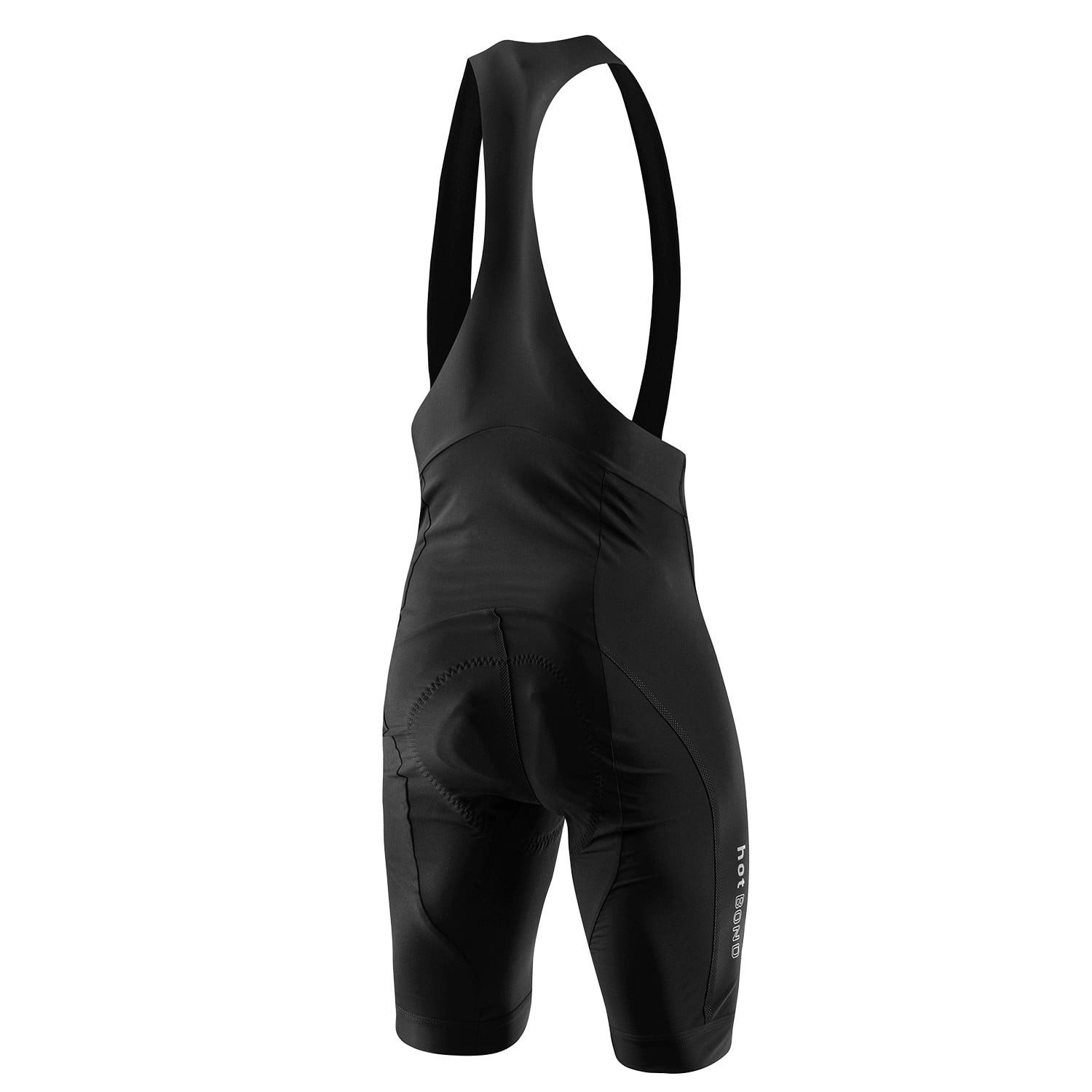 Löffler Fahrradhose Bib-Shorts Bike Hotbond® (atmungsaktiv, schnelltrocknend) schwarz