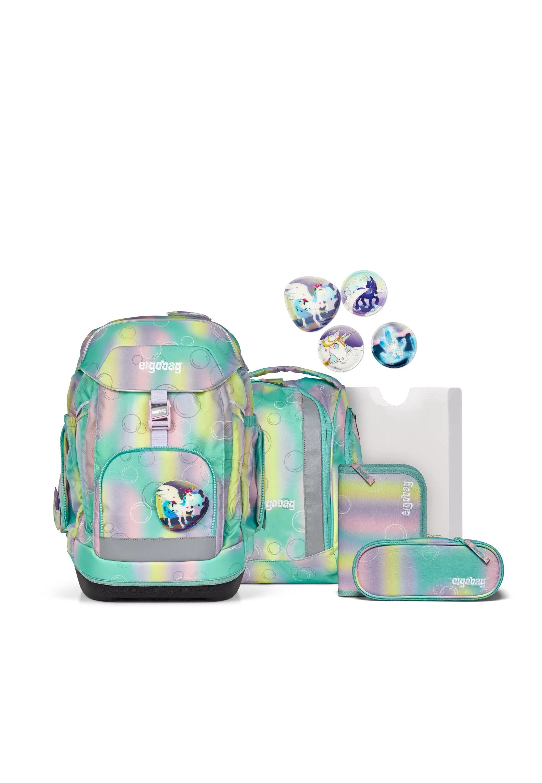 ergobag Ранцы maxi Set (6-tlg., 6-teiliges Set)