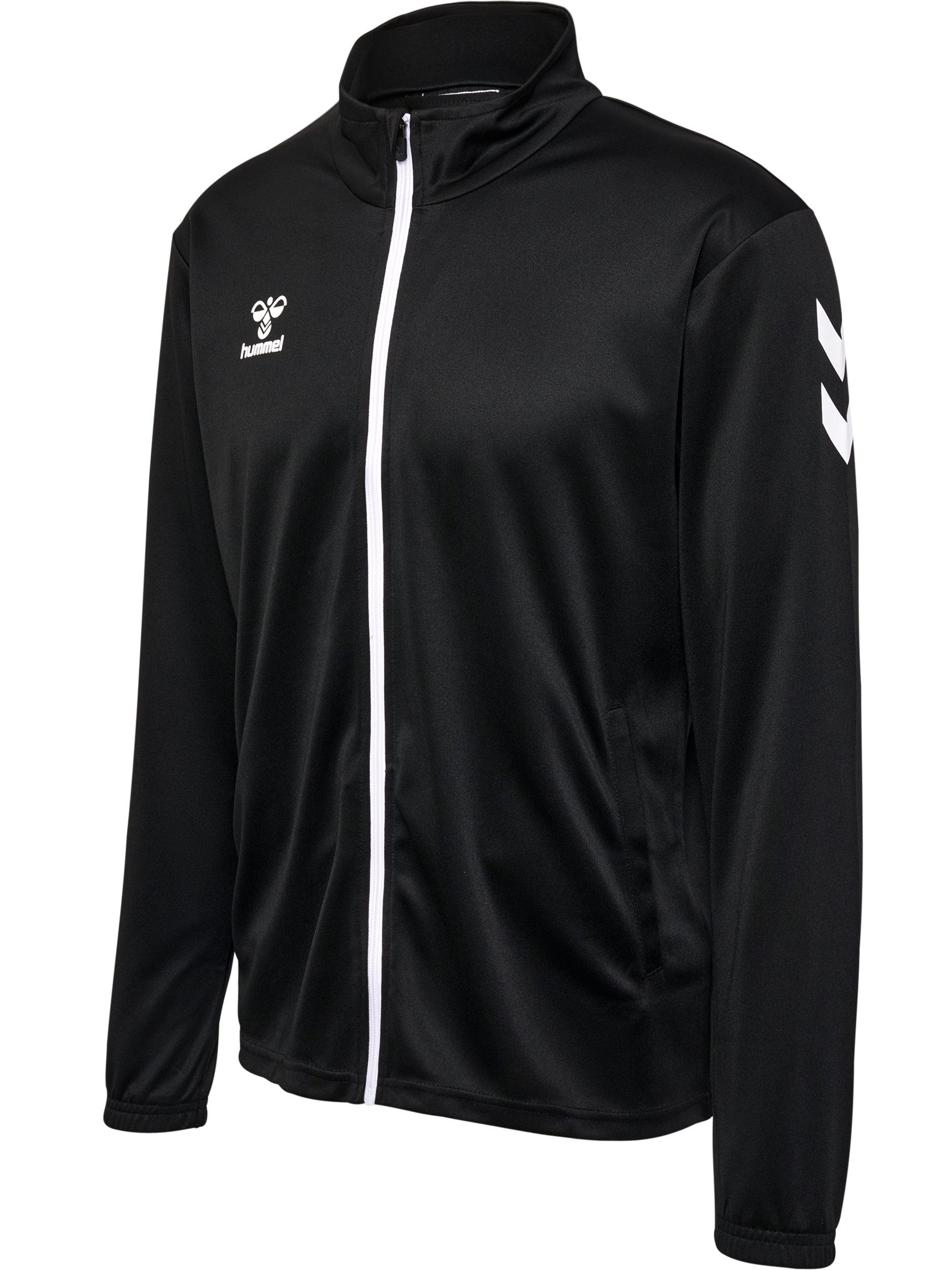 hummel Trainingsanzug HMLLOGO SUIT (2-tlg), zweiteiliges Set, ohne Kapuze, aus Polyester – Bild 5 von 5