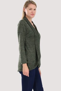 malito more than fashion Cardigan 5021 Strickjacke in Melange Optik Einheitsgröße