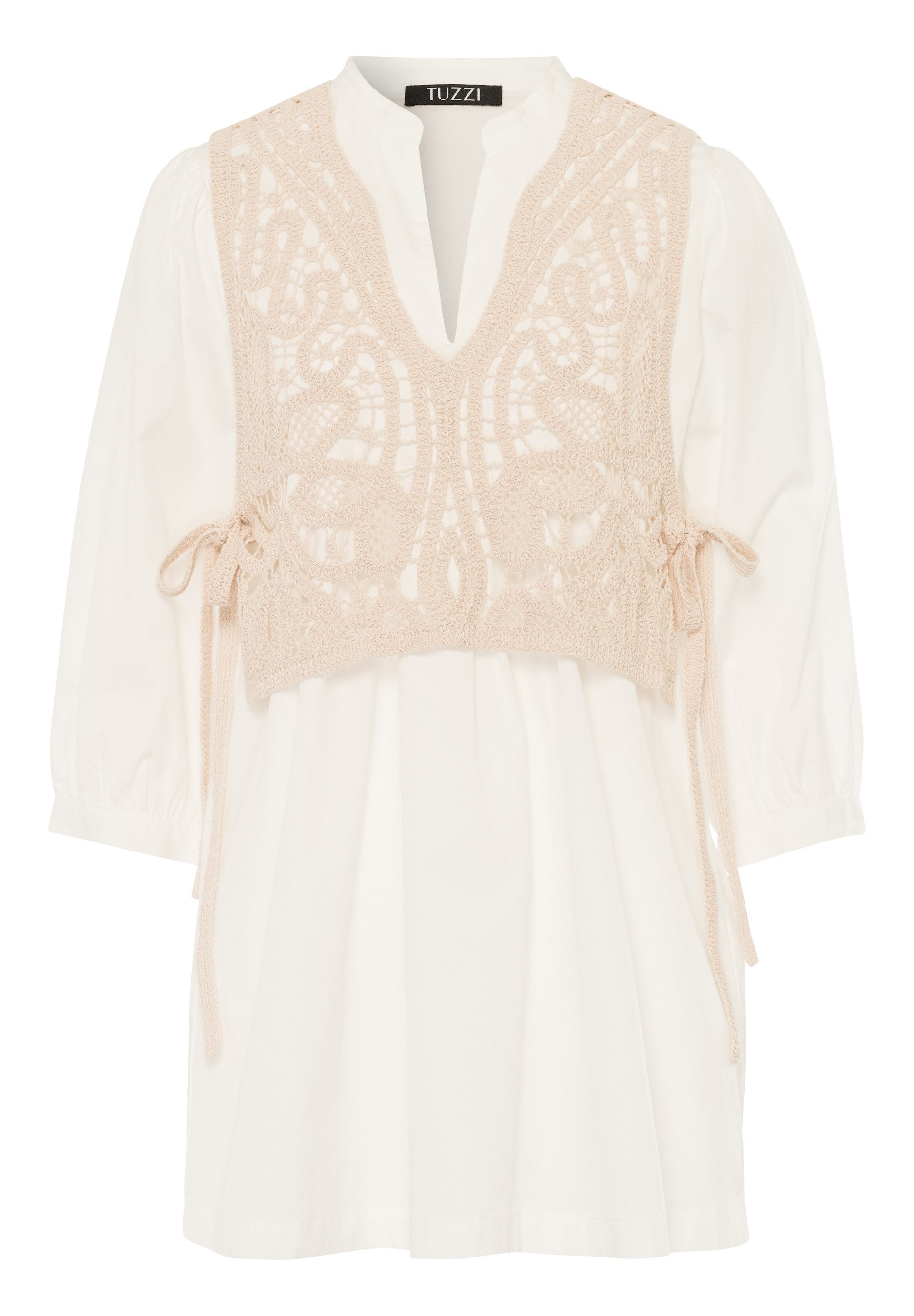 TUZZI Longbluse mit Häkel-Weste günstig online kaufen