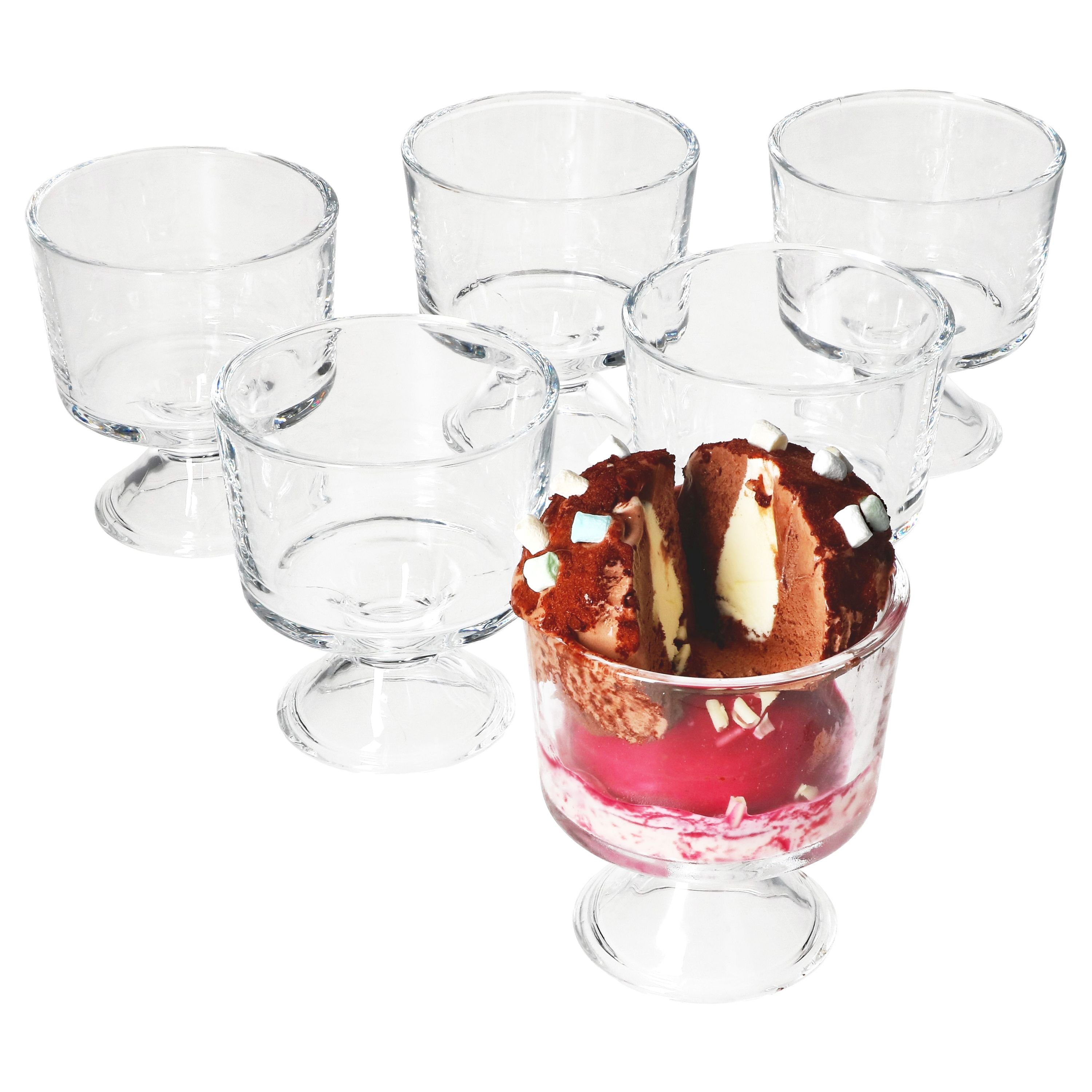 Eisschale 6x PRIMUS Eisbecher mit Fuß 250ml