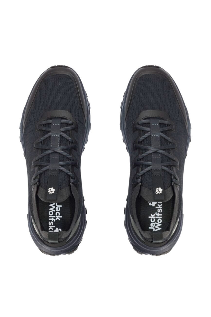Jack Wolfskin Wanderschuhe PS Trail Knit Low (Fast-Hiking, leicht) phantomgrau Laufschuh