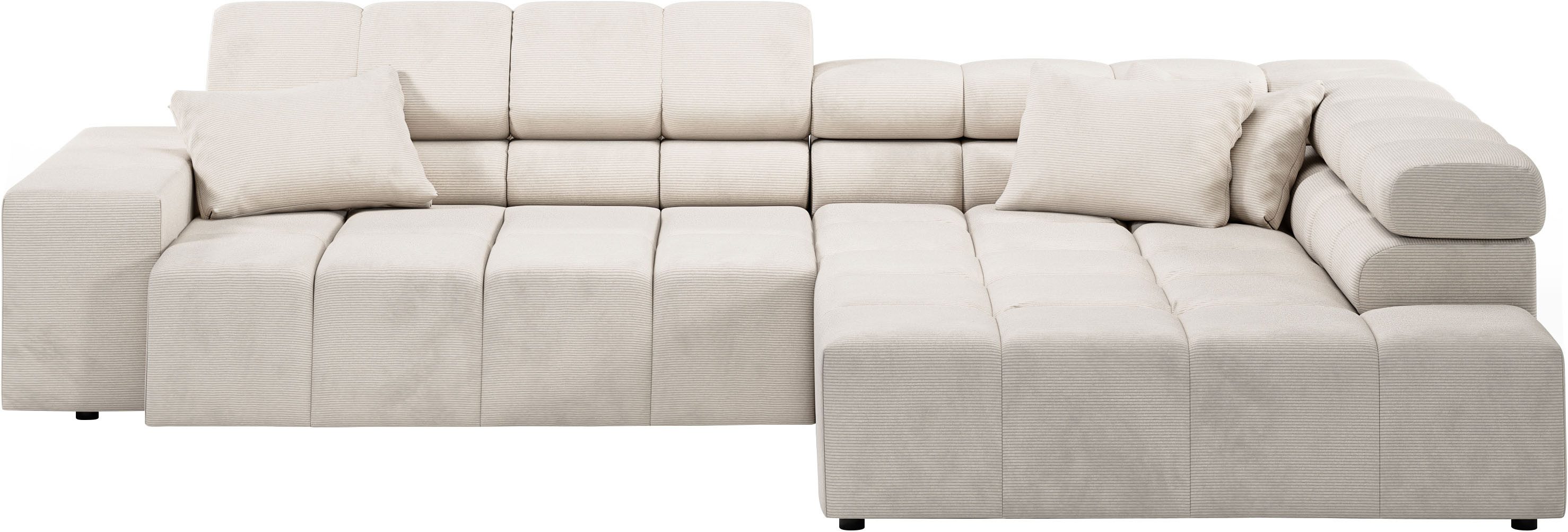 INOSIGN Ecksofa Ancona incl. Kopfteilverstellung, OTTOs günstig online kaufen