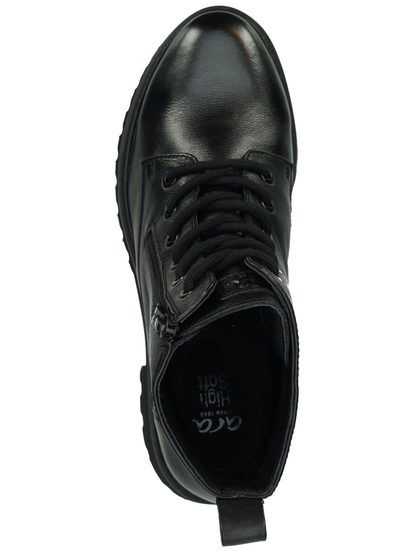Ara Ara Stiefelette Glattleder Schnürstiefelette