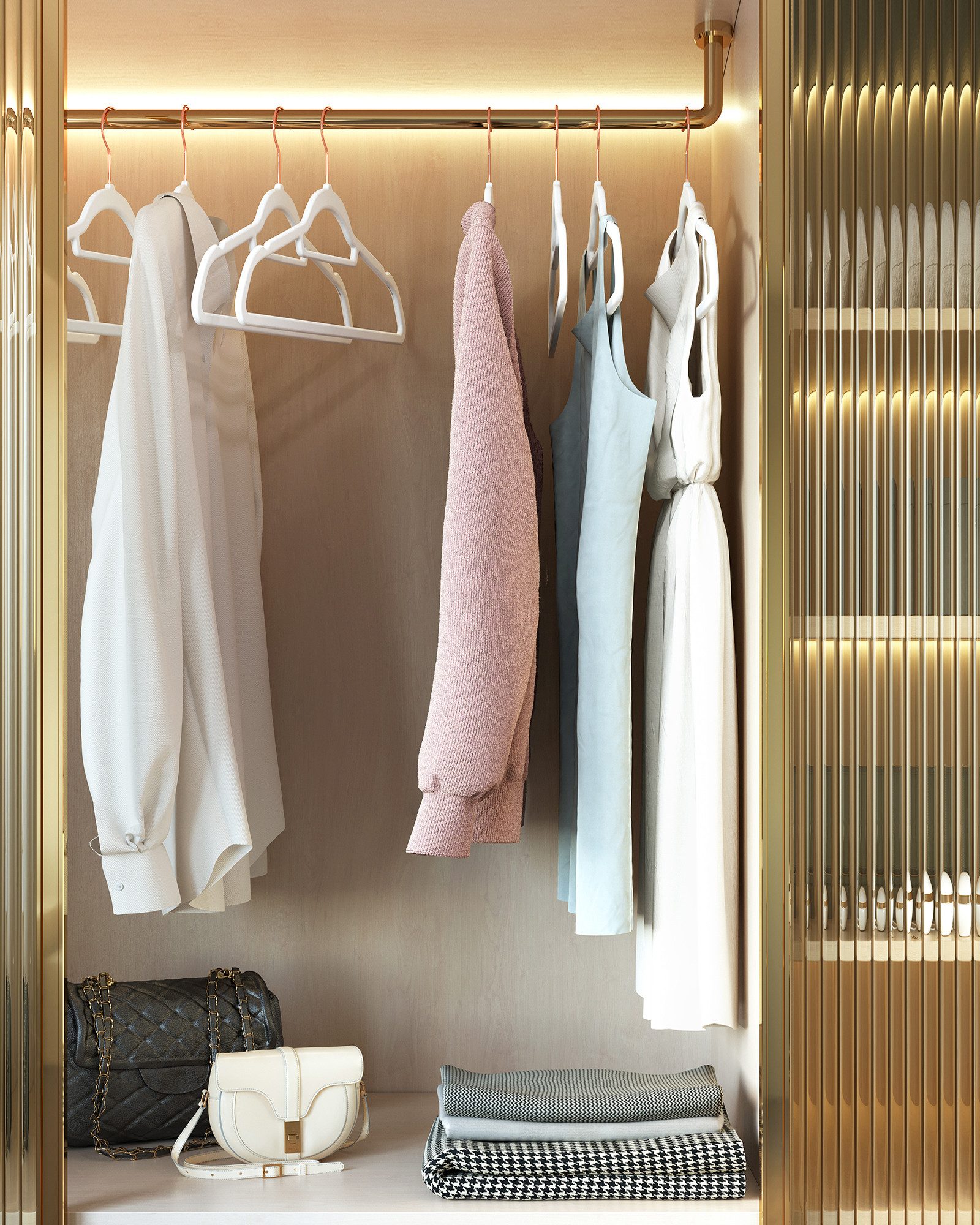 SONGMICS Kleiderbügel Bügel, (50-tlg), Samt Bügel, günstig online kaufen
