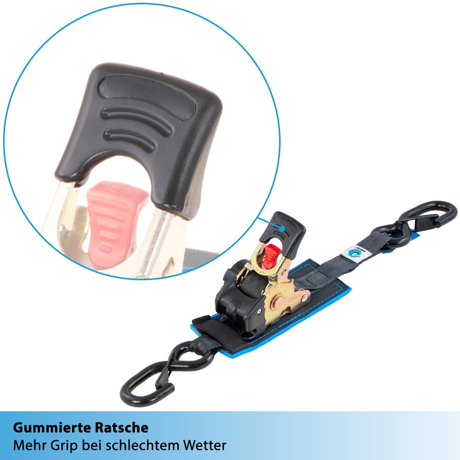 valonic Spanngurt Spanngurte Automatik Ratsche SG-020 RACOON !#Vater