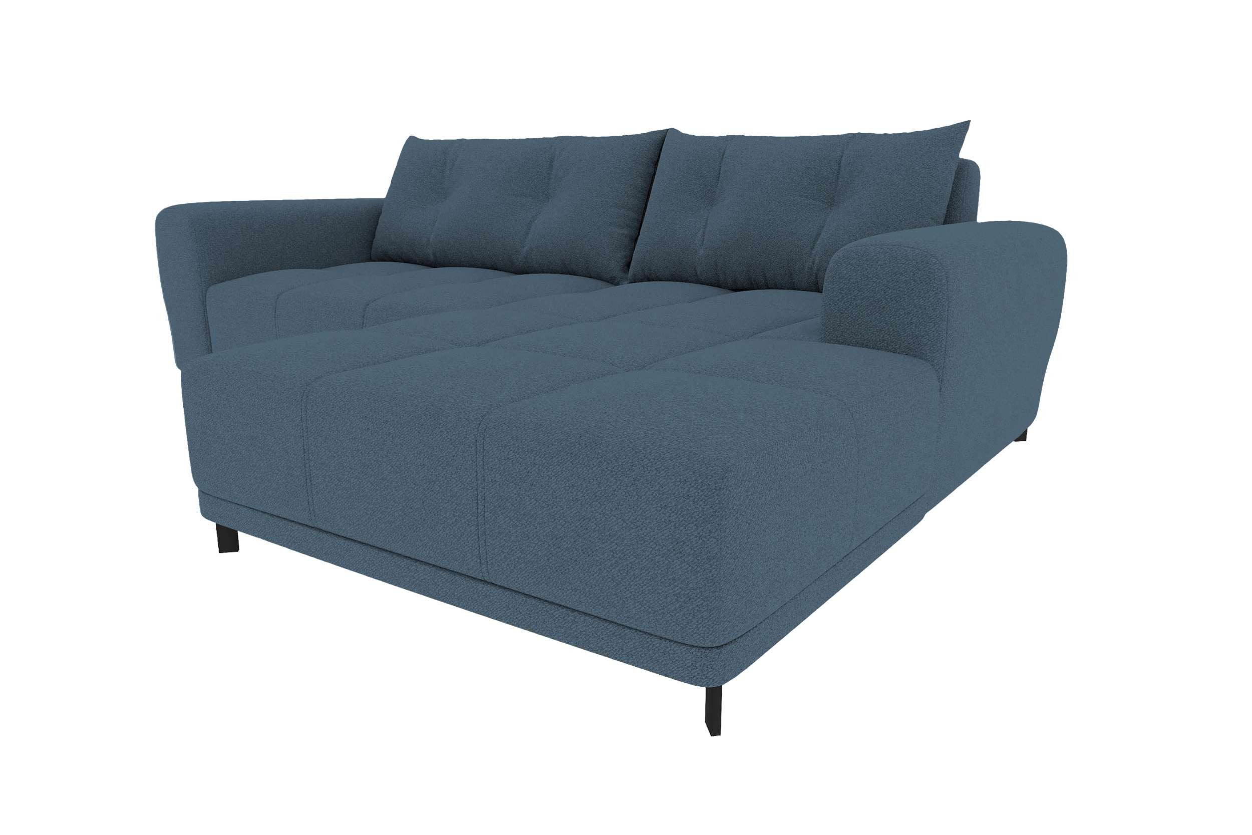 99rooms Ecksofa Massimo, Sofa L-Form, Eckcouch, mit Schlaffunktion,Rundumbezug, in Strukturstoff NEVE