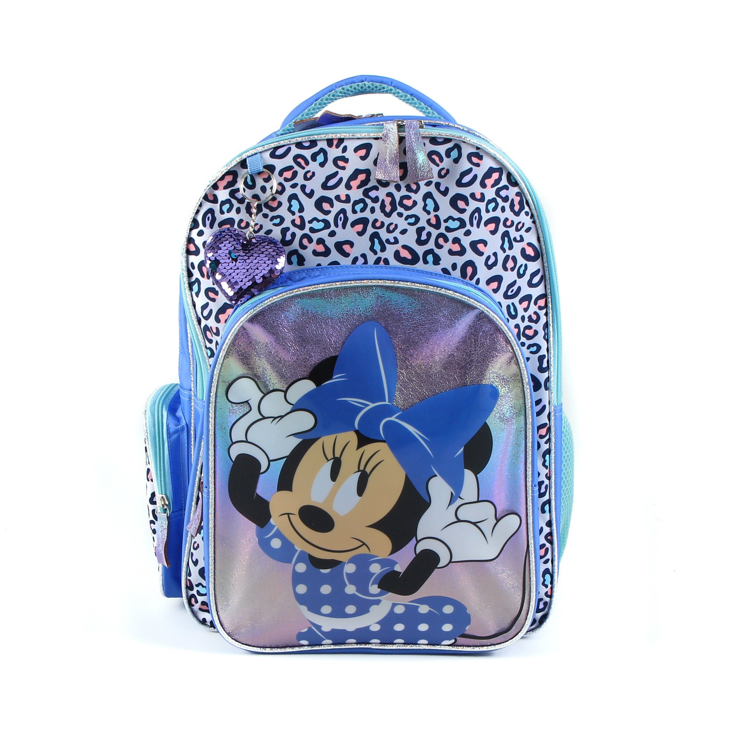 Backpack Disney Blau Minnie Freizeittasche Schultasche Mouse