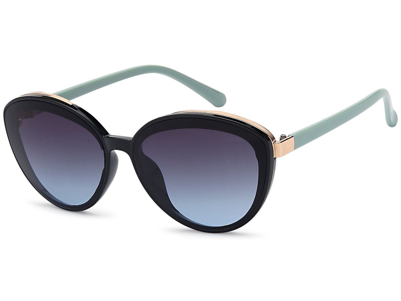 styleBREAKER Sonnenbrille Ovale Sonnenbrille - filigraner Kunststoff Rahmen günstig online kaufen