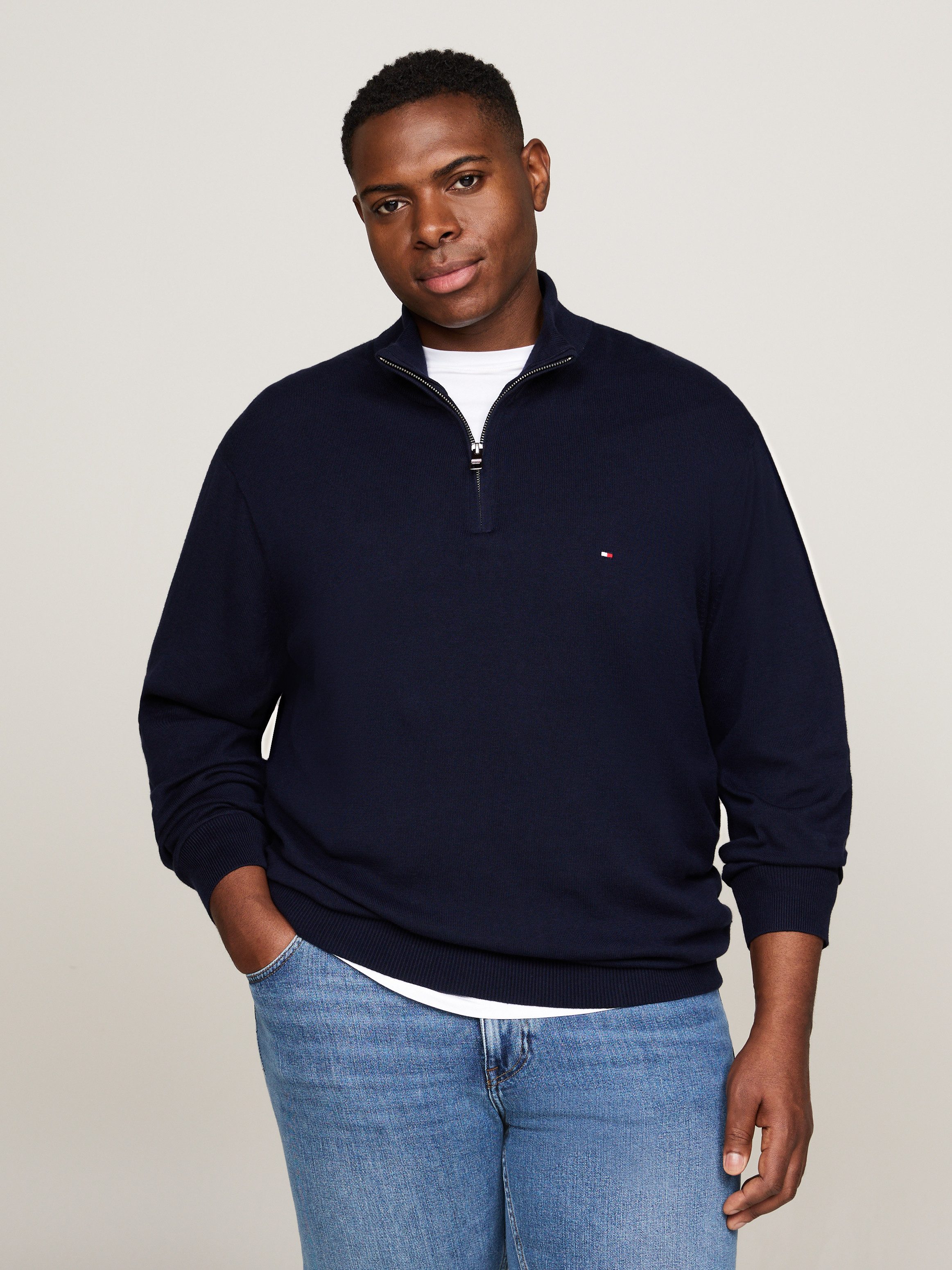 Tommy Hilfiger Big & Tall Troyer günstig online kaufen