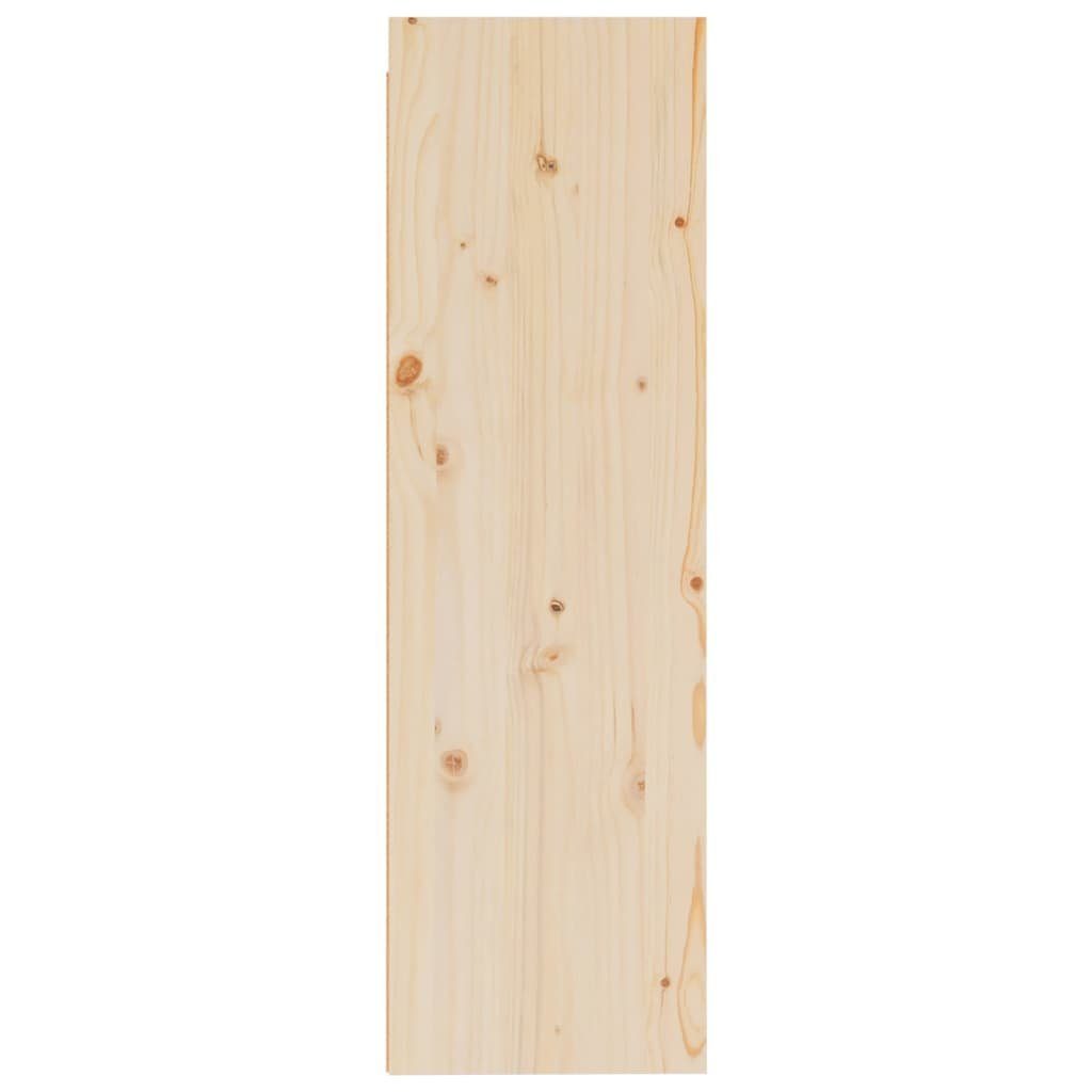 Regal Kiefer, vidaXL Braun cm Massivholz 1-tlg. Wandschrank 30x30x100