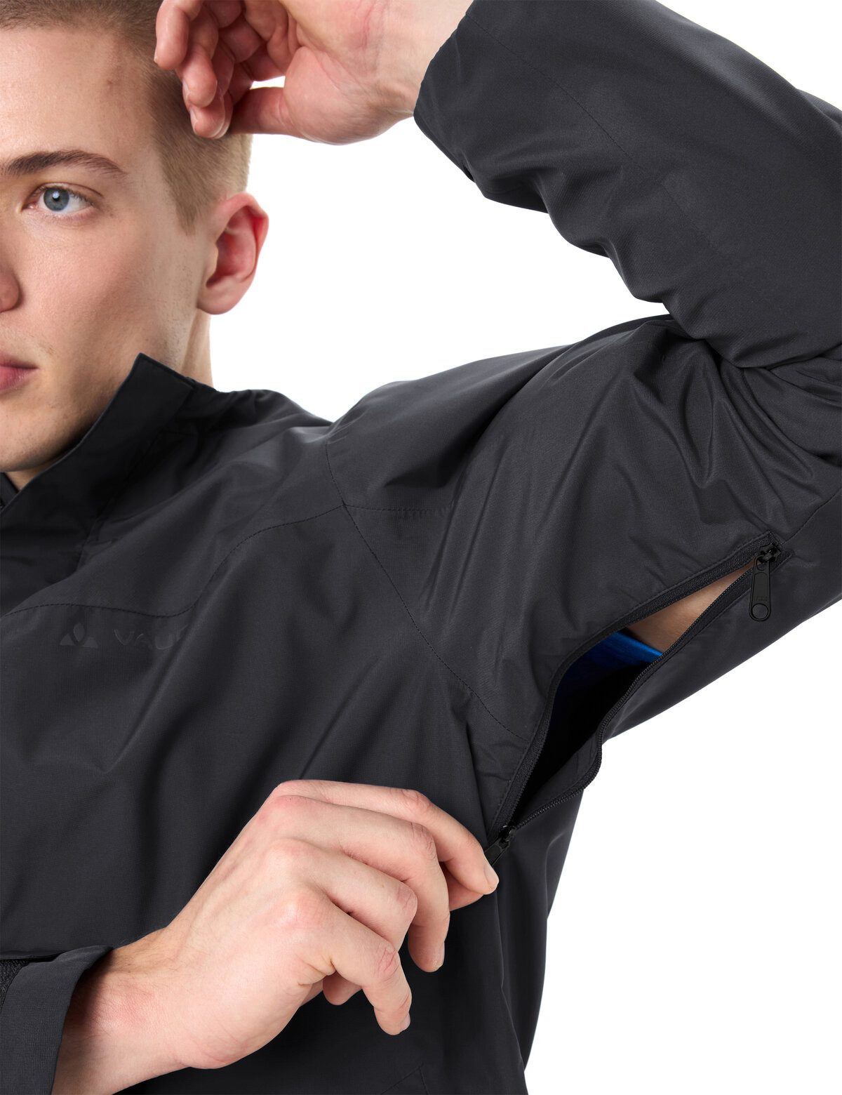 VAUDE Outdoorjacke MEN'S STRATHCONA JACKET sportlicher Stil, winddicht, wasserdicht – Bild 5 von 5