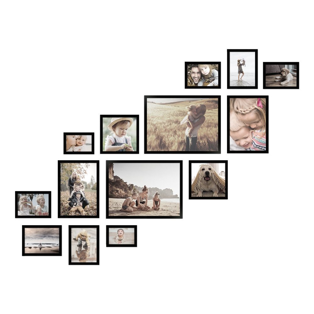 WANDStyle Bilderrahmen-Set H950, für 14 Bilder, günstig online kaufen