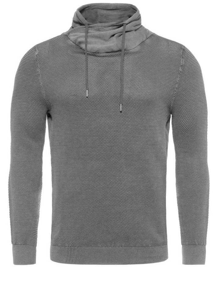 Herren tube Strickpullover Largo für Feinstrick körperbetont Key FMST00071 Lech